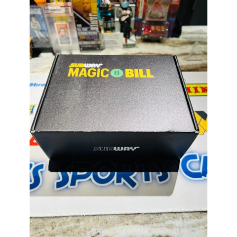 Subway Magic 8 Bill Ball - Bill Belichick Patriots Mattel Collectable Rare Cover