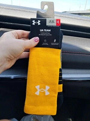 Calcetines acolchados Under Armour unisex UA Team U7705C1 U7706C1 NUEVO con etiquetas Foto 1 de 2