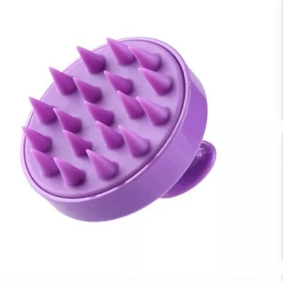 Cuidado del cuero cabelludo champú masaje cepillo de silicona envío gratuito Foto 1 de 4