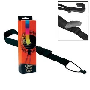 Boston Schallloch Gitarrengurt schwarz Schalloch Soundhole Strap Schalllochgurt - Bild 1 von 3