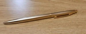 BORGHINI PENNA A SFERA MADE ITALY PERFETTA ORO LUXURY VINTAGE - Foto 1 di 3