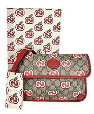 Gucci New With Box Apple GG Supreme Limited Edition Cross Body Bag