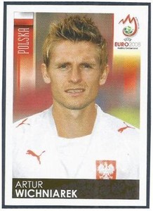 PANINI EURO 2008- #248-POLSKA-POLAND-ARTUR WICHNIAREK