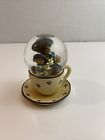 Vintage Catherine & Caitlin A Fine Cup Of Tea Waterball Snowglobe Boyds Bears