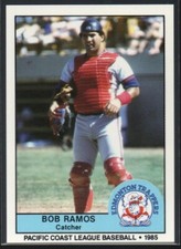 Bob Ramos 1985 Cramer Edmonton Trappers #15 California Angels  #2