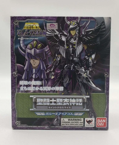 Bandai Saint Seiya Saint Cloth Myth Garuda Surplice Specter Aiakos Figure Set Cover