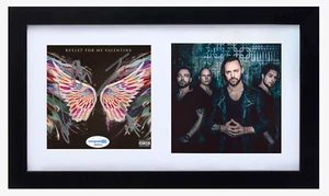 Bullet for My Valentine Signed Autograph Gravity CD Cover Framed Full Band ACOA - Picture 1 of 3