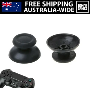 PS4 Thumb Sticks - Black Grey Analog PlayStation 4 Controller Thumbsticks Grips - Bild 1 von 3