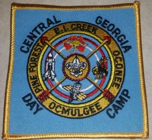 CENTRAL GEORGIA DAY CAMP Boy Scout Patch - Picture 1 of 3