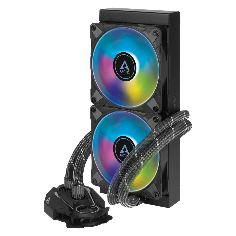ARCTIC Liquid Freezer II 240 ARGB 240mm AIO Liquid Intel AMD CPU Cooler A-RGB - Image 1 of 4