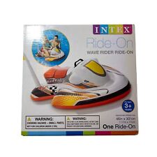 Intex Ride-On Wave Rider Pool Float 46" X 30.5" Ages 3+ Years - NEW