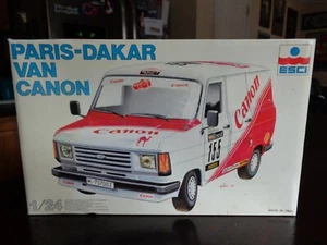 FORD PARIS-DAKAR VAN CANON ESCI 1/24 SEALED INSIDE  - Bild 1 von 12