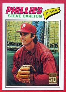 2001 Topps Steve Carlton Reprint #27 (1977 #110) Through the Years (Phillies) - Picture 1 of 2