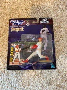 J.D. Figura de acción DREW - St Louis Cardinals MLB alineación inicial 1999 BOXT - Imagen 1 de 1