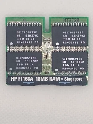 HP Omnibook 800  16MB RAM Memory Module F1168A - Image 1 of 3