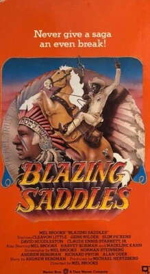 Blazing Saddles: Cleavon Little & Gene Wilder (VHS, New-Sealed, Western😄, 1974) - Image 1 of 3