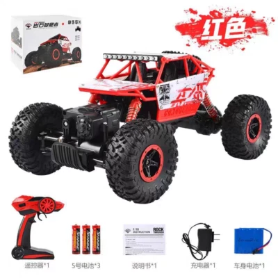 1/18 RC Monster Truck 4WD Off-Road Vehicle 2.4G Remote Control Buggy Crawler Car - Image 1 of 4