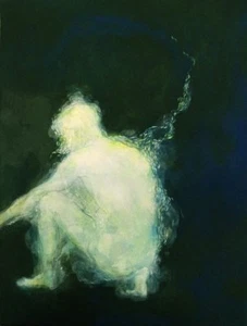 STUNNING NEW ORIGINAL CHIHO IWASE "Energy of Spirit" ACRYLIC ON CANVAS PAINTING - Picture 1 of 1