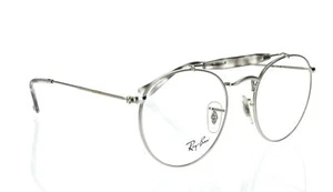 Ray Ban 255203 Unisex rb3747v 2501 Round Eyeglasses Havana Silver - Picture 1 of 4
