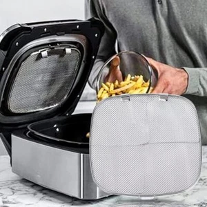 Baking Tool Air Fryer Splatter Shield for Ninja Foodi AG301 AG300 AG300C AG302( - Foto 1 di 12