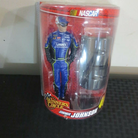 2008 Nascar Winners Circle Jimmy Johnson 7 Inch Action Figure New Cover