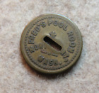 New ListingNorthport, Wash. Fred'S Pool Room 5¢ 5¢ Washington Token