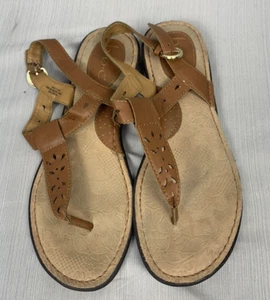 B.O.C Born Concept sandali donna marroni slingback comodi misura 8M scarpa - Foto 1 di 12