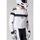 Shift MX21 White Label Void Mens Motocross Jersey-Medium-White/Black