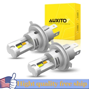 AUXITO H4 9003 LED Headlight Bulb Hi/Low Beam Conversion Kit AmberWhite Canbus H - Picture 1 of 11