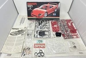 Kit de modelo de plástico Ferrari F40 1/24 Tamiya serie de autos deportivos 24077 1988 sellado - Imagen 1 de 24