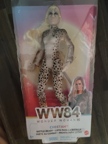 WW84 BattleReady Cheetah WONDER WOMAN 1984 12" Barbie Doll Figure DC MATTEL NSIB Cover