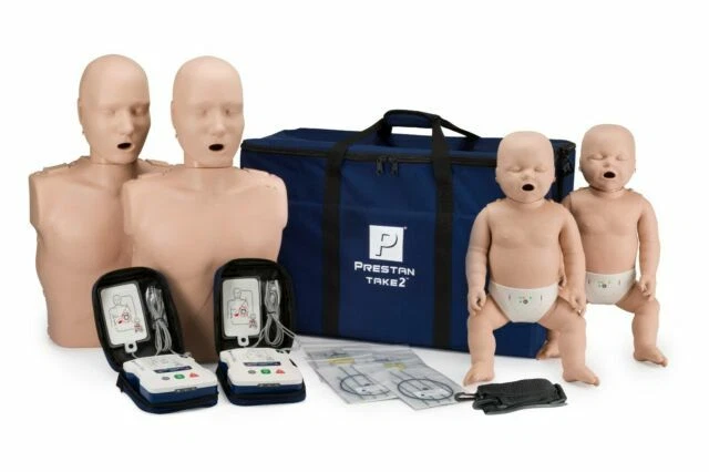 MCR Medical K400M-CA First Aid Trainer Starter Kit with Wheeled Bag