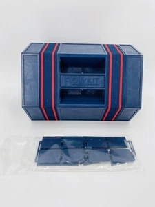 Vintage Rolykit tragbare Werkzeugkiste Organizer Teile Tragetasche Nähen Handwerk Spielzeug Angeln - Bild 1 von 7