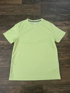 Athletic Works Dri-Works Womens Short Sleeve Yellow Shirt Small (34-36) - Picture 1 of 9