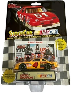 Racing Champions Stock Car #4 Ernie Irvan 1991 NASCAR Chevy Kodak Film 1:64 - Picture 1 of 6