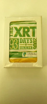 Rare - WXRT Chicago Radio New Unopened Deck of Playing Cards  - Image 1 of 2