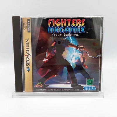 Fighters Megamix Sega Saturn Authentic Japanese CIB Complete - Image 1 of 4