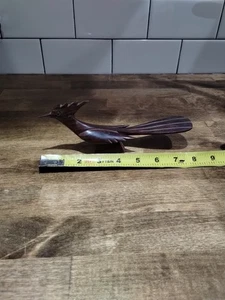 Roadrunner intagliato in ferro 8" - Foto 1 di 8