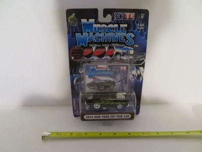 Muscle Machines 2003 New York Toy Fair Car 1970 Oldsmobile 442 1:64 2003 MOC - Image 1 of 4