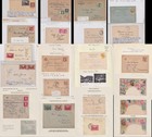 Bosnia & Herzegovina Covers 1886-1918 Postal History Lot, Manuscript Cancels Etc