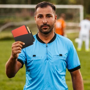 Soccer Referee Set with Red Yellow Cards and Whistle for Match Officiating - Picture 1 of 12