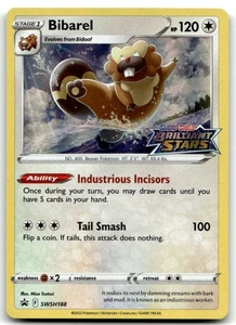 Bibarel - SWSH188 SWSH: Sword & Shield Promo Cards Promo Holo Pokemon TCG LP - Picture 1 of 2