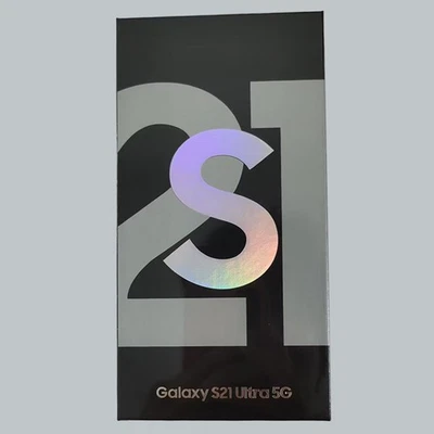 Samsung Galaxy S21 Ultra G998U 128GB New Sealed  GSM+CDMA Factory Unlocked ! - Image 1 of 4