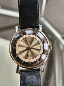 Vintage Invicta Watch Circa 1950s Working But Slow selling Spares Or Repairs - Picture 1 of 10