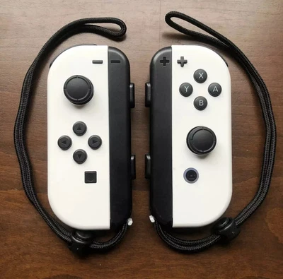 For Nintendo Switch Joy Con L & R Bluetooth Wireless Gamepad Controller w Straps - Image 1 of 4