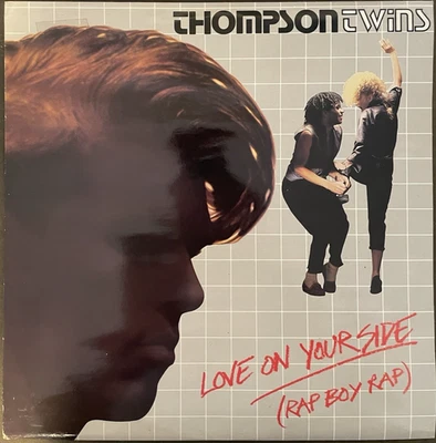 Thompson Twins- Love On Your Side (Rap Boy Rap)- 12" Vinyl Single (Arista) -1983 Foto 1 de 4