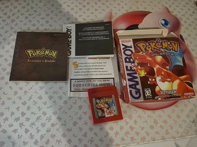Pokemon Red (Gameboy) - CIB - Great Condition - Tested & Working - Image 1 of 4