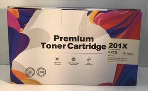 HP 201X (CF400X) Kaseta z czarnym tonerem NIEKOMPLETNA 1 sztuka tylko NOWA NOB EXP 3/24 - Zdjęcie 1 z 4