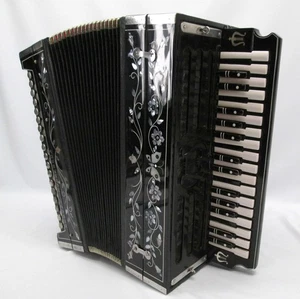 Acordeón de música folclórica Qarmon Garmon piano oriental Bayan de colección - Imagen 1 de 6
