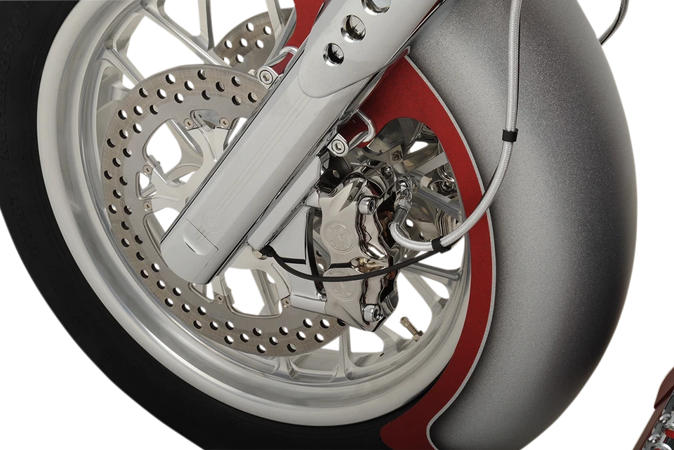 PERFORMANCE MACHINE (PM) Radial Left Brake Caliper Chrome 0052-2405-CH - Image 1 of 1